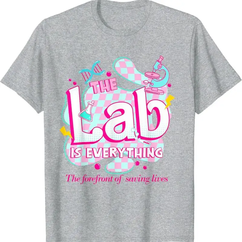 Medical Lab Tech - Maglietta Retro Lab Week 2024 Medical